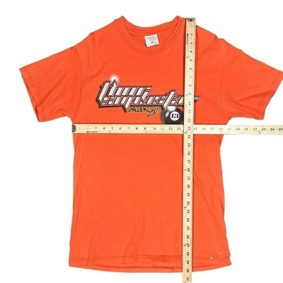 Vintage Y2K WWE Taz Thug Superstar  Survive If I Let You Orange T Shirt Mens M - Picture 6 of 10